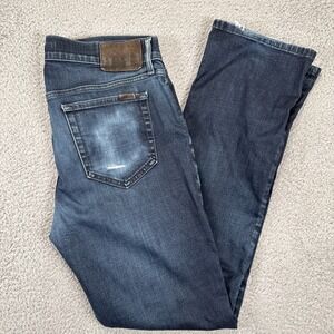 Joes Jeans The Classic Men's 34x34 (fit 34x33) Nuhollis Distressed Straight Leg